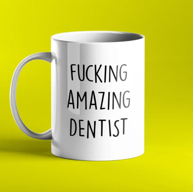 Fucking Amazing Dentist Mug - Prickly Cards